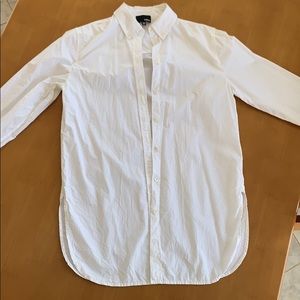 Wilfred white button down shirt